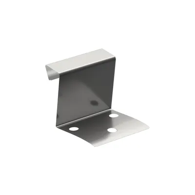 Clema fixa inox 25 mm (prindere falt vertical)